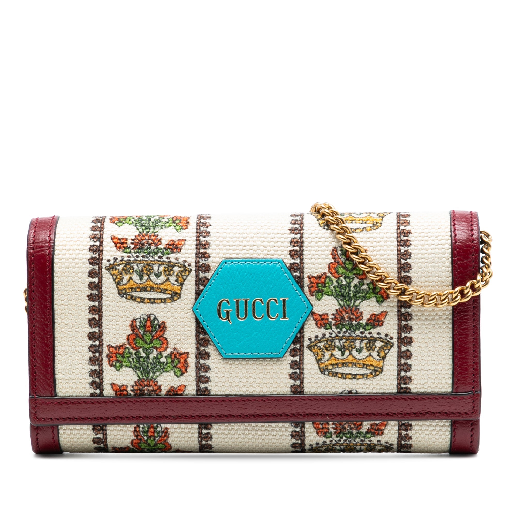 Chain Wallet Limited Edition 100 Centennial Printed Canvas
