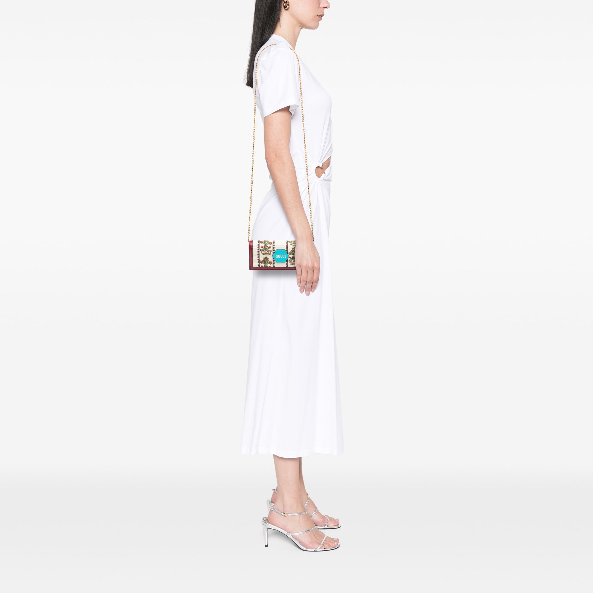 Chain Wallet Limited Edition 100 Centennial Printed Canvas