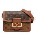Dauphine Shoulder Bag Reverse Monogram Canvas Mini