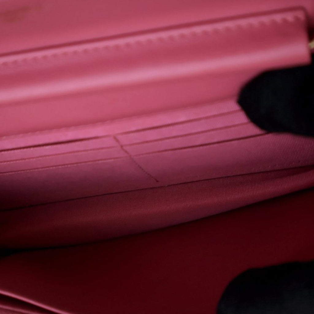 Wallet on Chain Quilted Lambskin