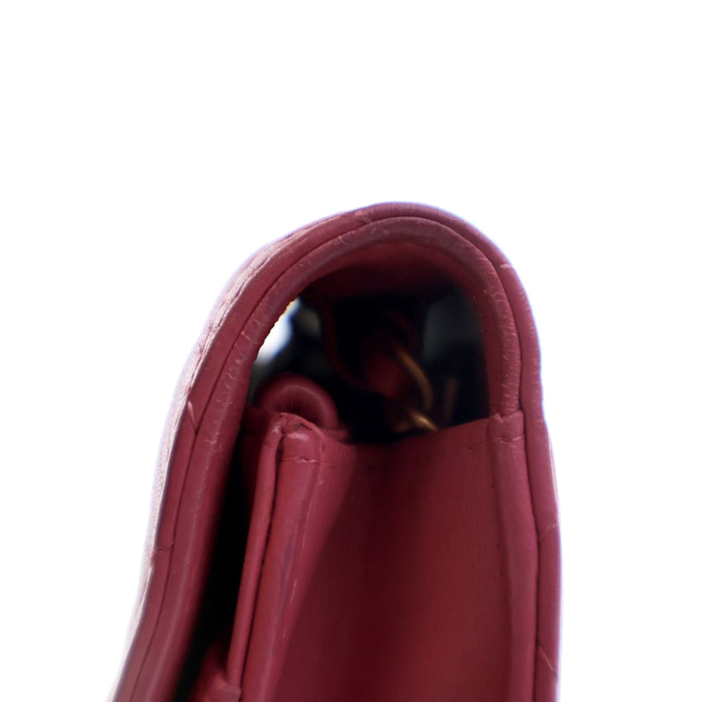 Wallet on Chain Quilted Lambskin