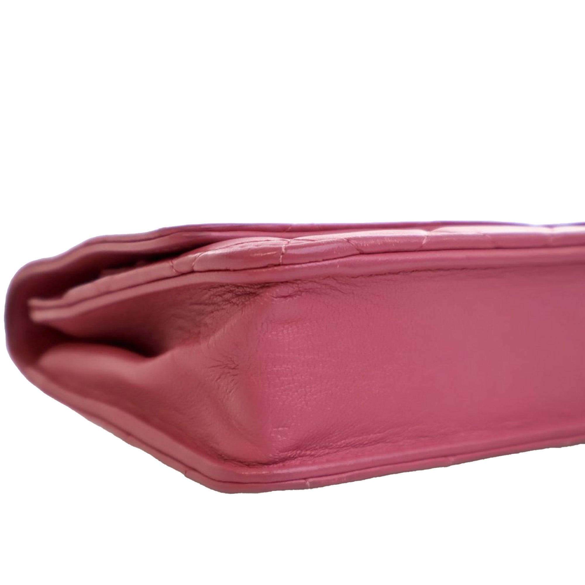 Wallet on Chain Quilted Lambskin