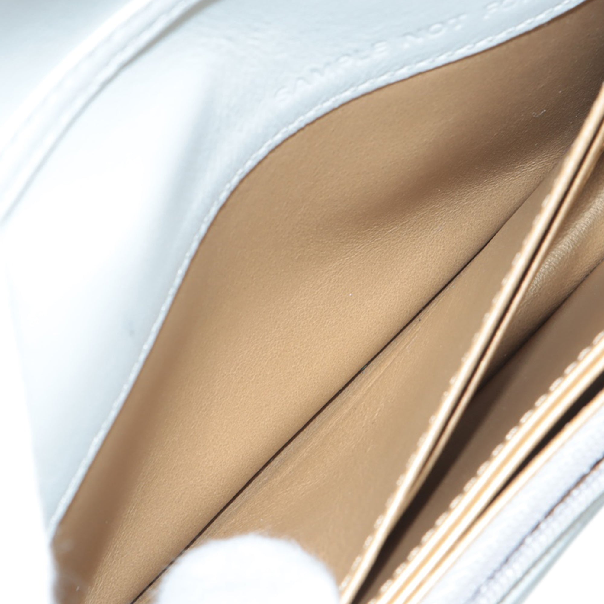 Crystal Geometric Frame CC Clutch with Chain Quilted Calfskin