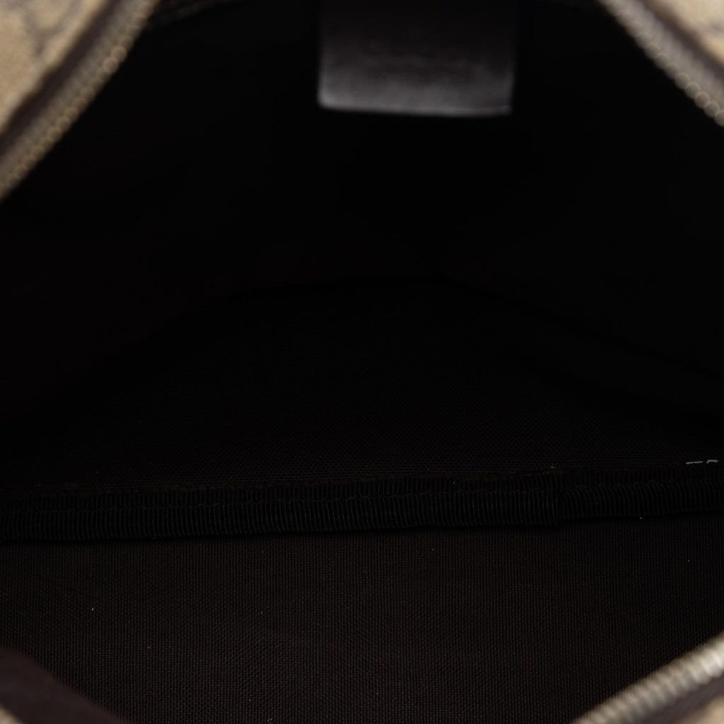Front Zip Messenger GG Coated Canvas Medium