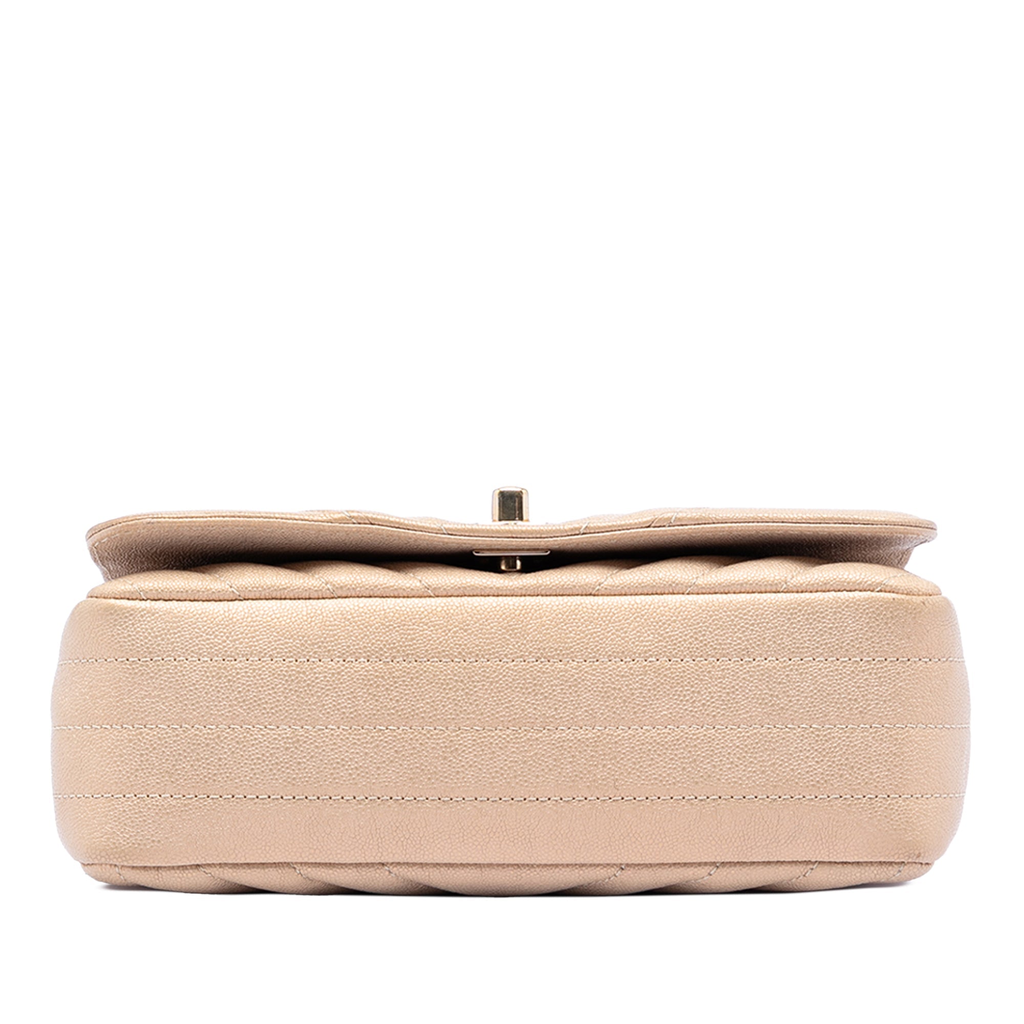 Statement Flap Bag Chevron Calfskin Mini