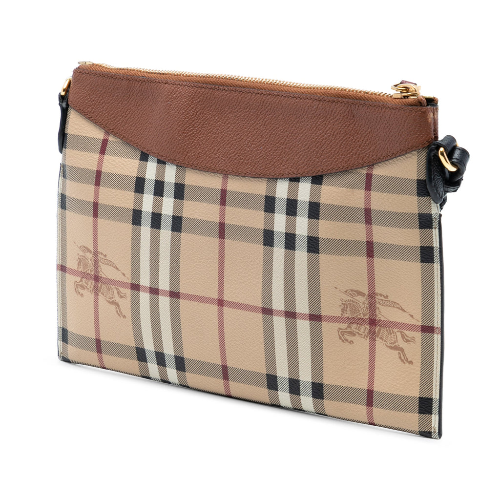 Peyton Crossbody Bag Haymarket Coated Canvas