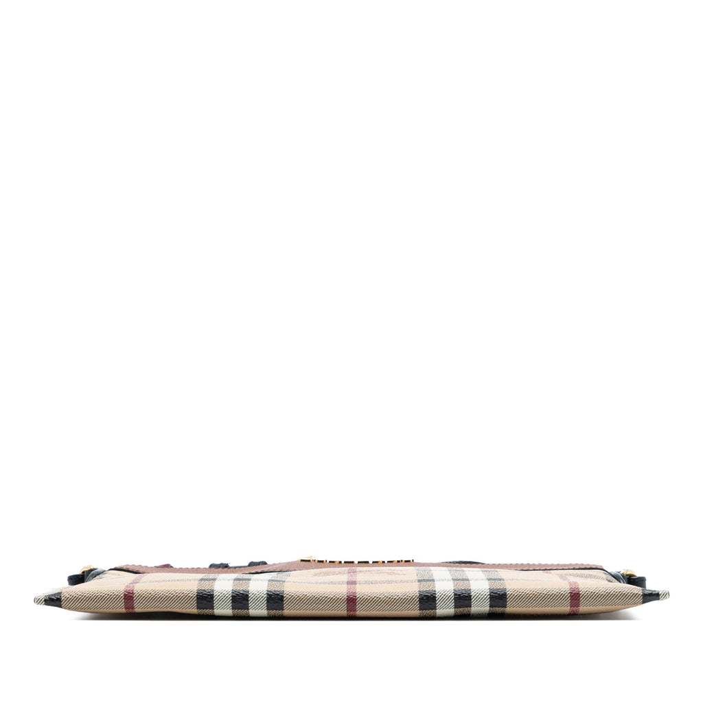 Peyton Crossbody Bag Haymarket Coated Canvas