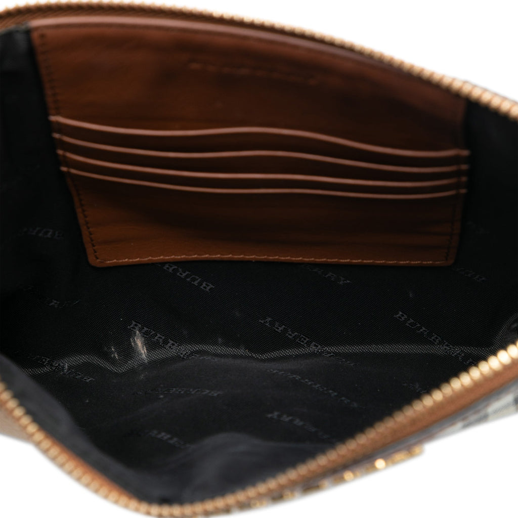 Peyton Crossbody Bag Haymarket Coated Canvas