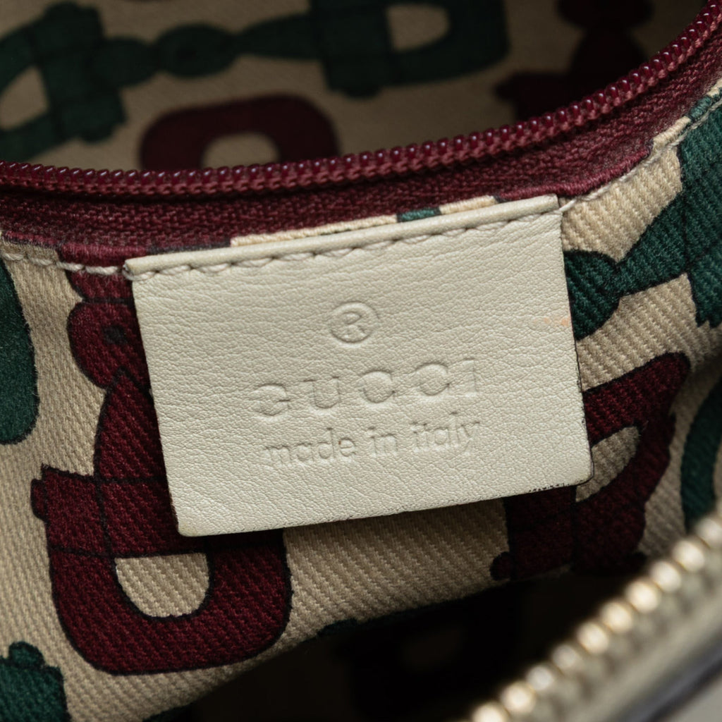 D Ring Messenger Bag Guccissima Leather Small