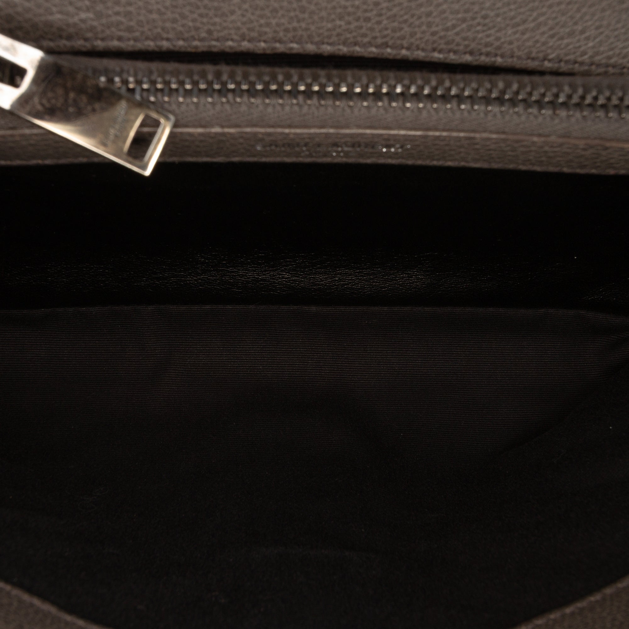 Classic Monogram College Bag Matelasse Chevron Leather Medium