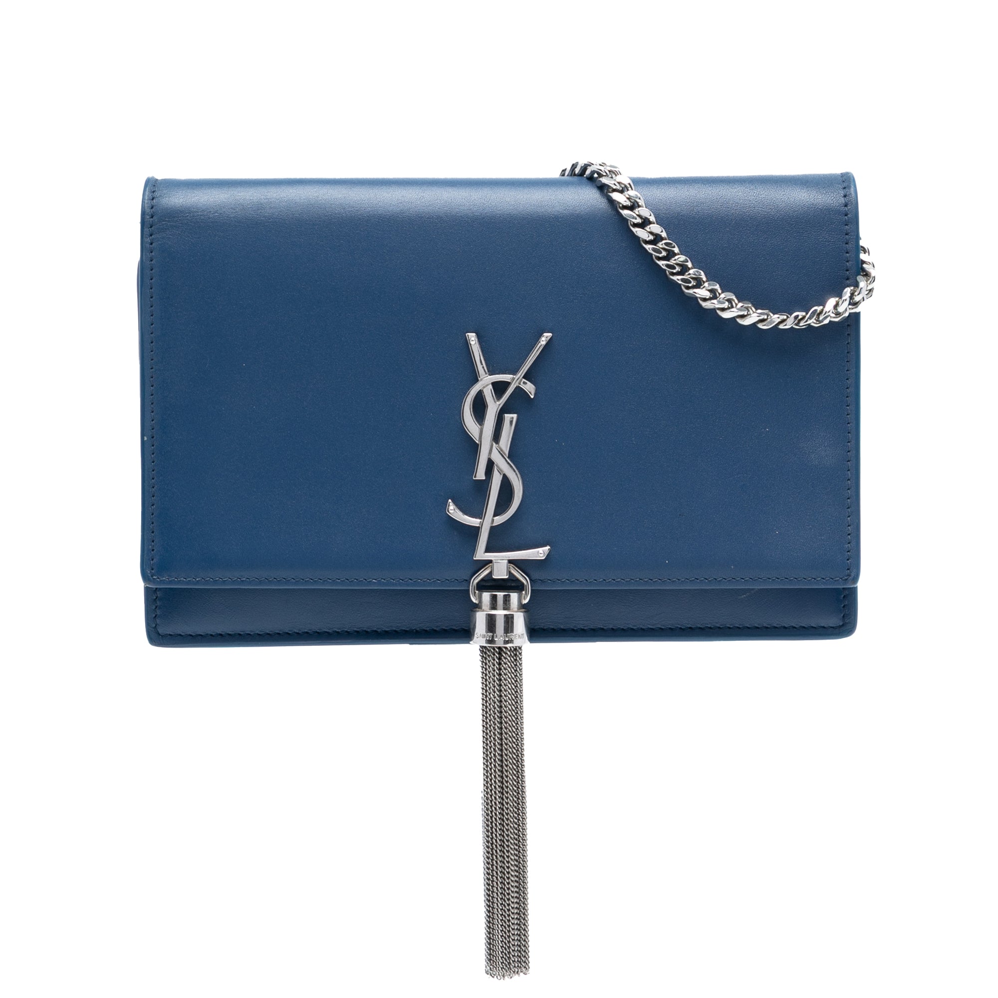 Classic Monogram Tassel Chain Wallet Leather