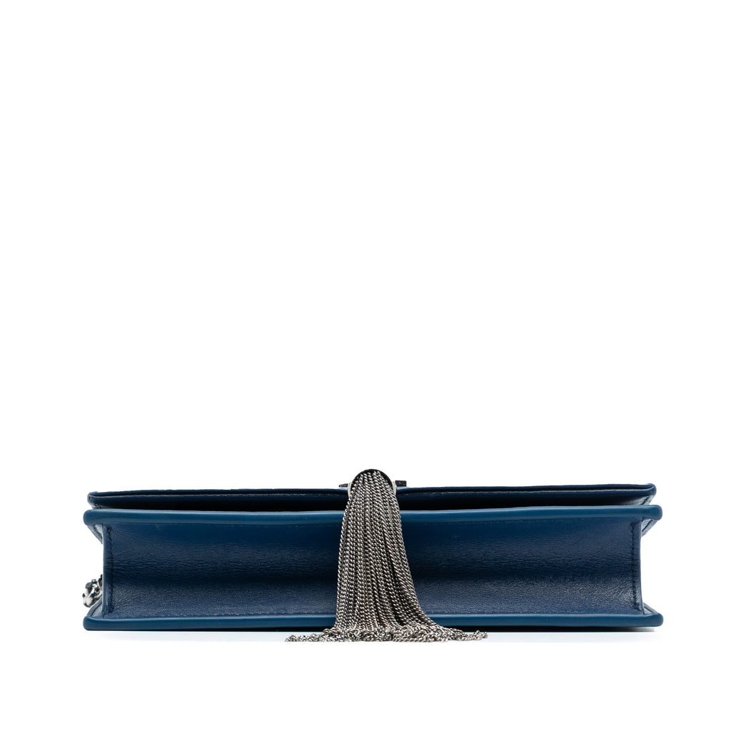 Classic Monogram Tassel Chain Wallet Leather
