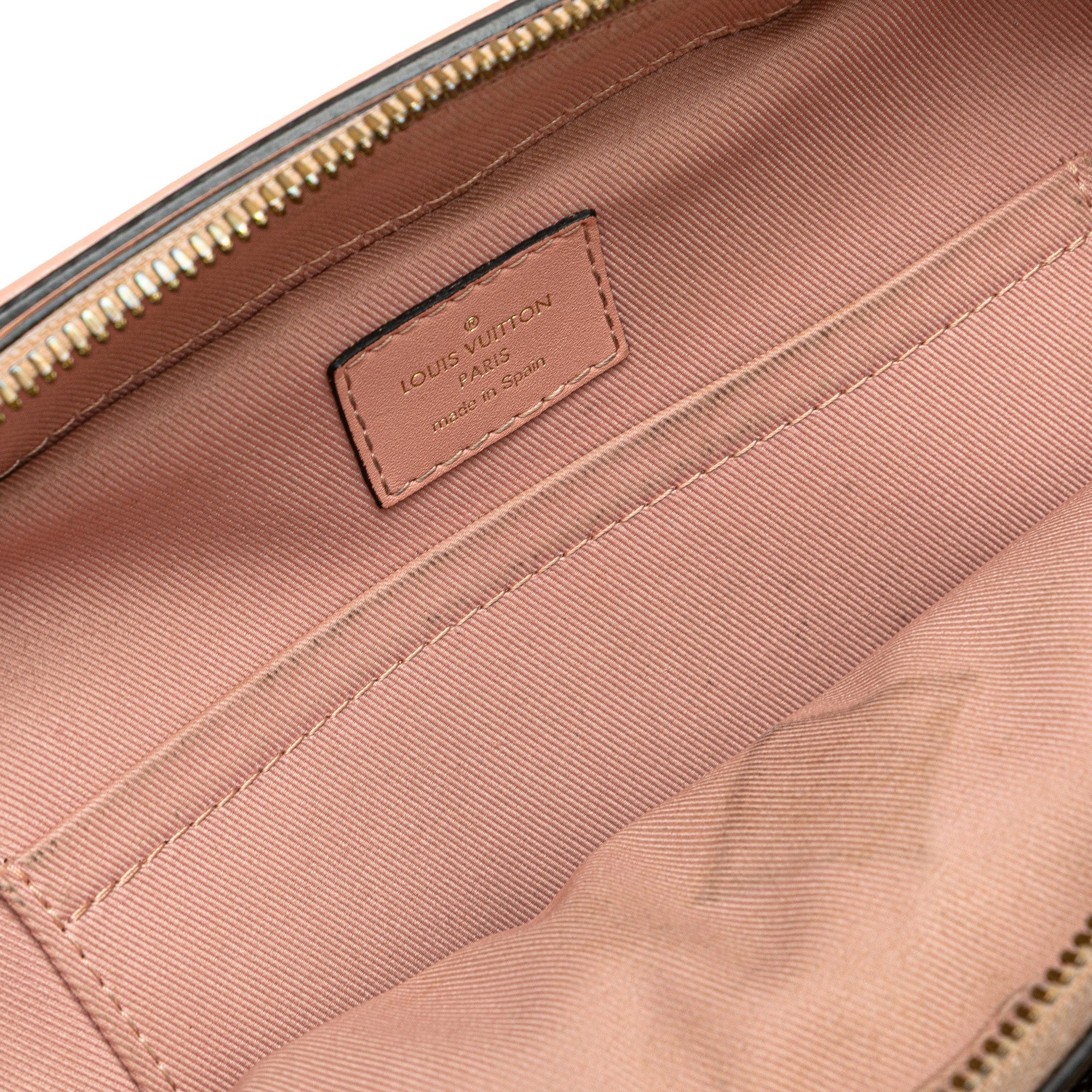 Saintonge Handbag Monogram Canvas with Leather