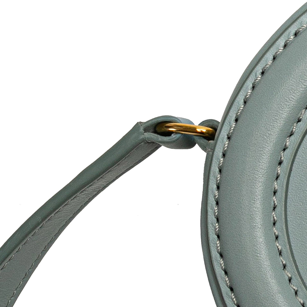Triomphe Oval Crossbody Bag Leather