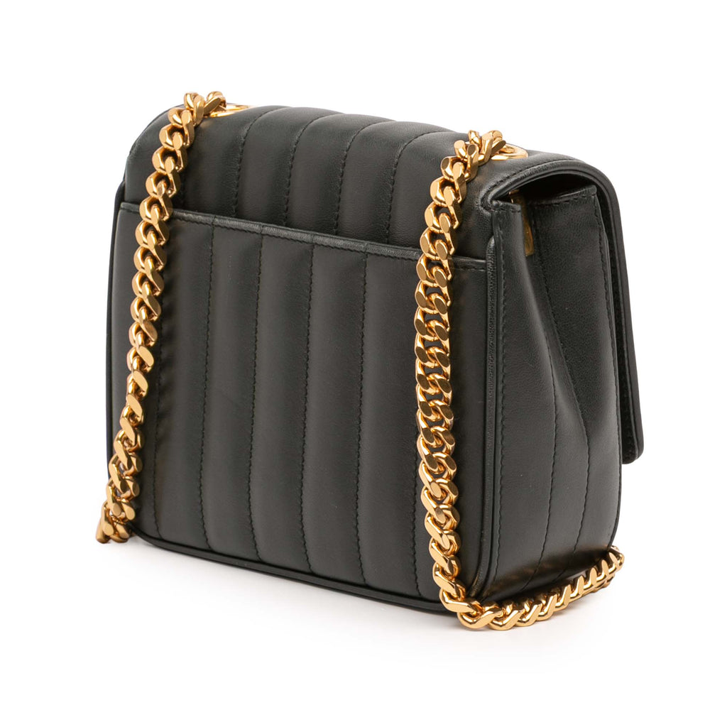 Vicky Crossbody Bag Vertical Quilted Leather Small
