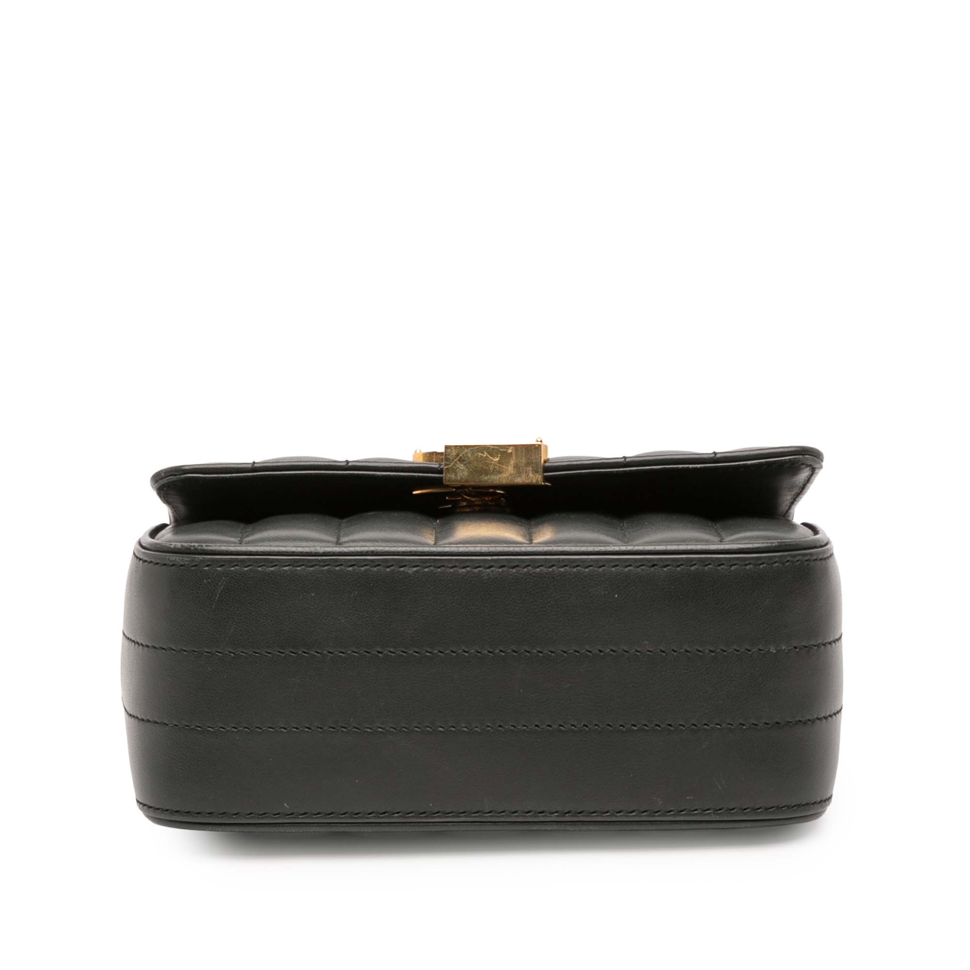 Vicky Crossbody Bag Vertical Quilted Leather Small