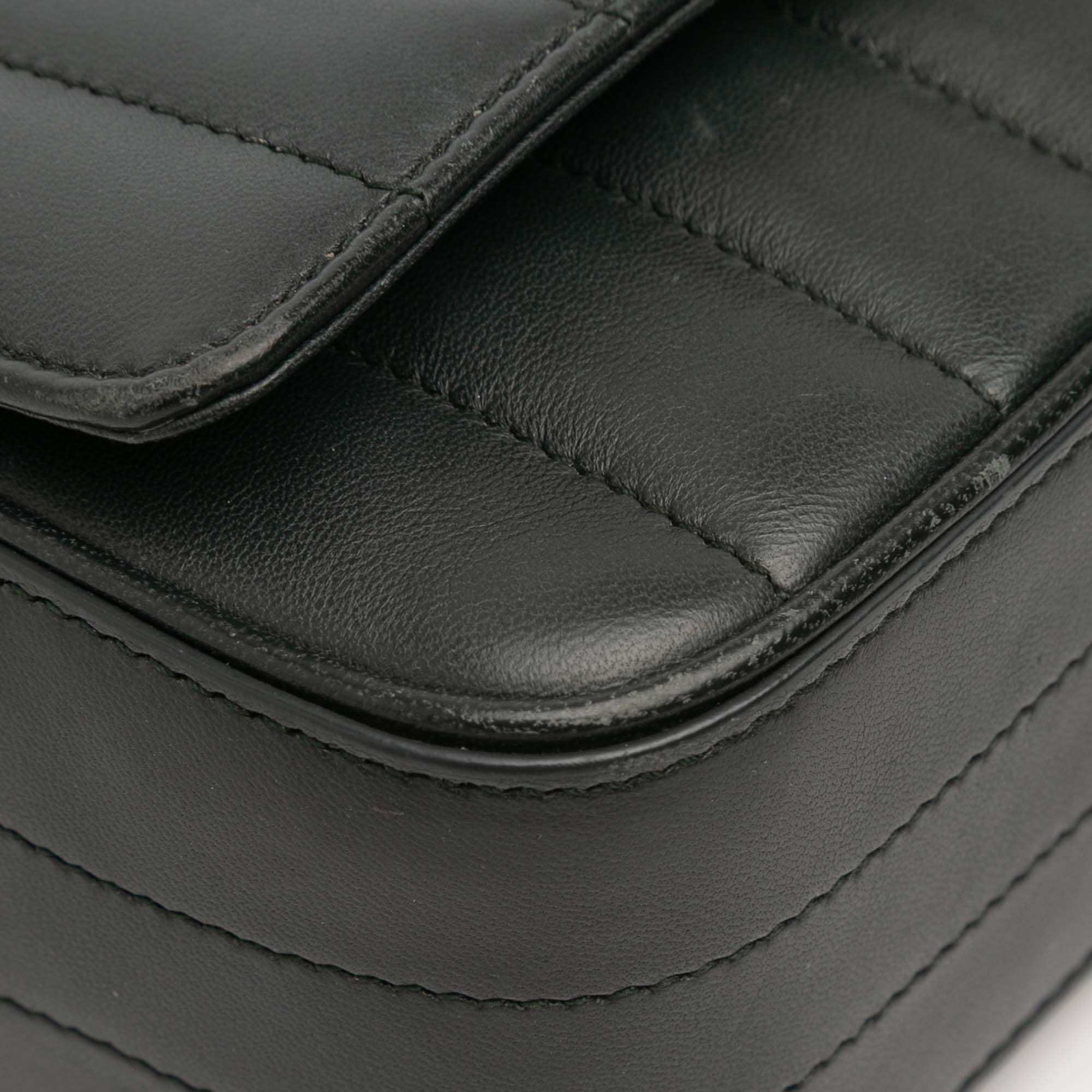 Vicky Crossbody Bag Vertical Quilted Leather Small