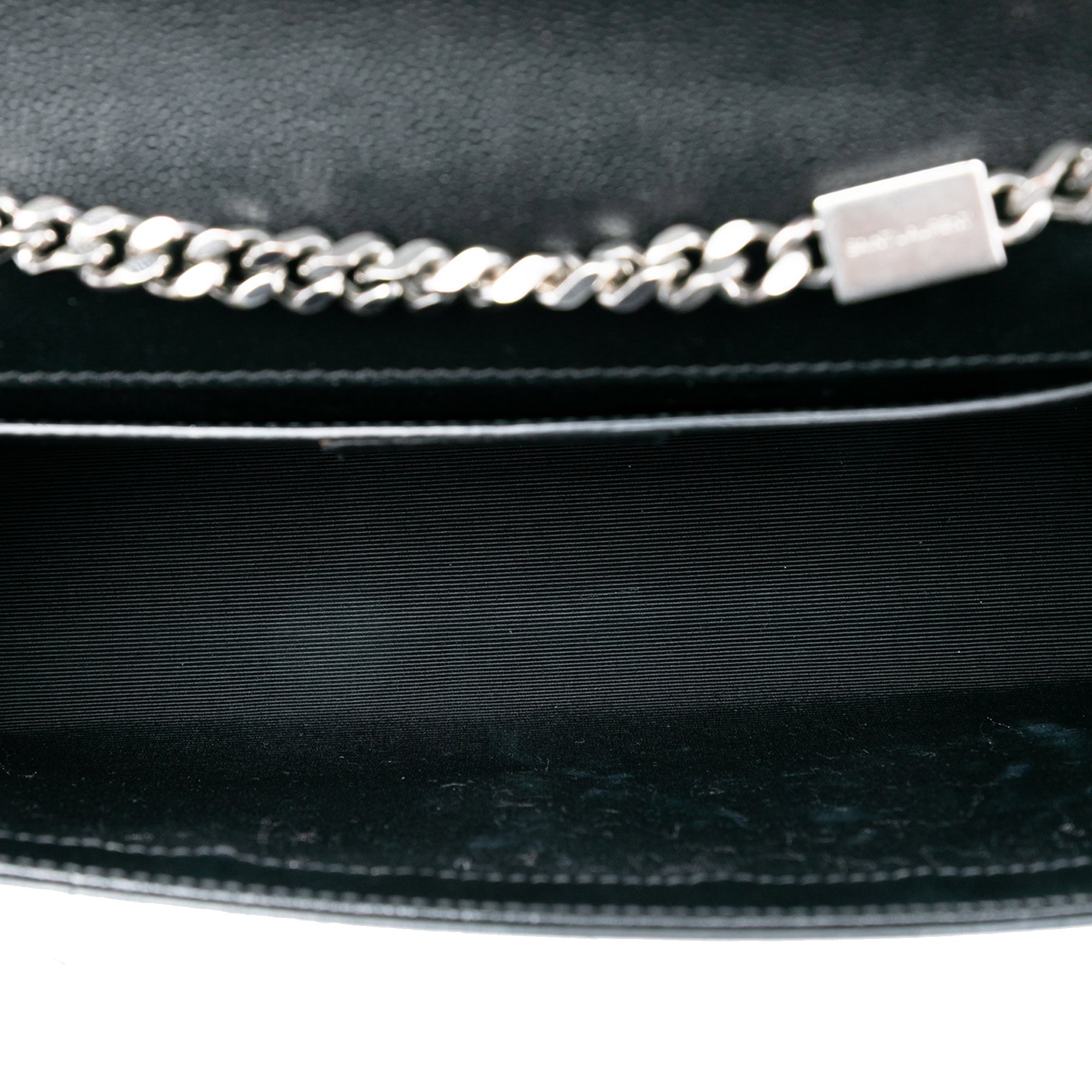 Classic Monogram Crossbody Bag Grainy Leather Large