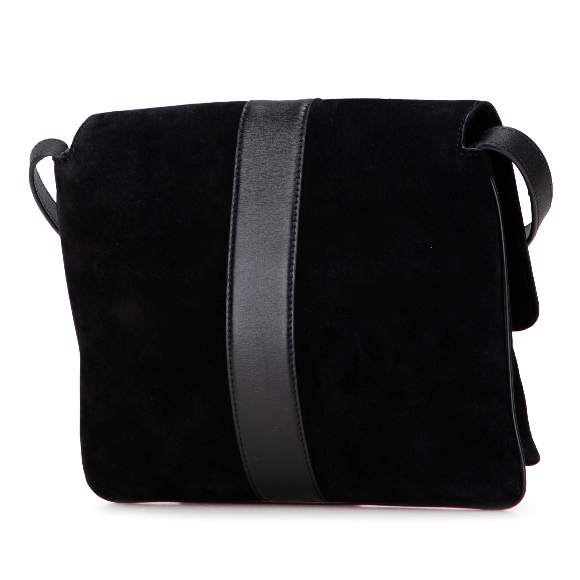 Arli Shoulder Bag Suede with Leather Medium