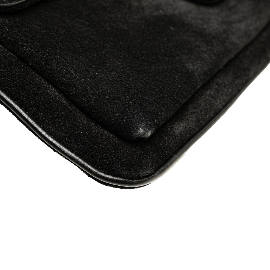 Arli Shoulder Bag Suede with Leather Medium