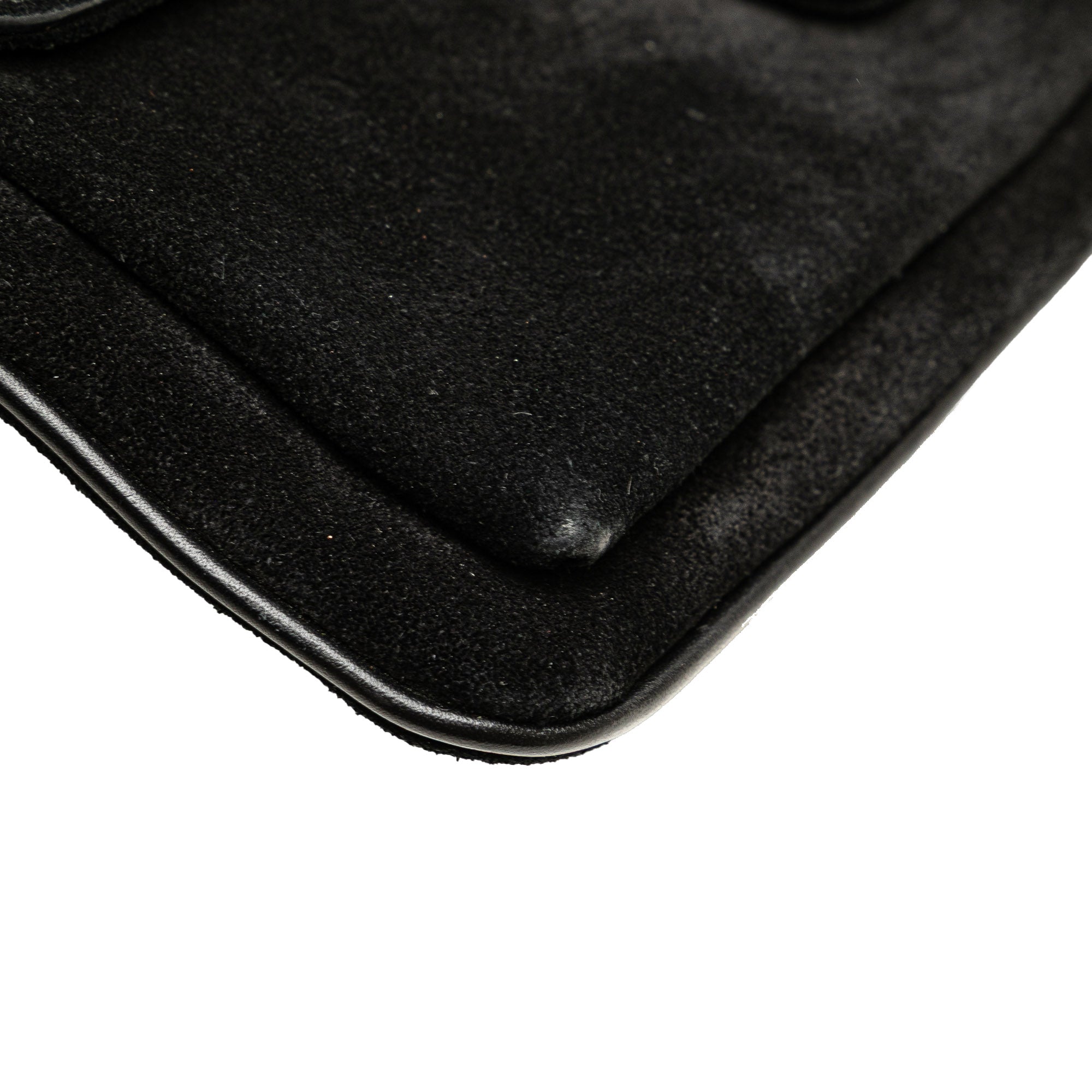 Arli Shoulder Bag Suede with Leather Medium
