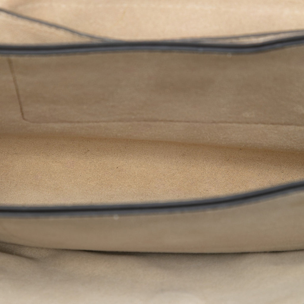 Faye Shoulder Bag Leather and Suede Small