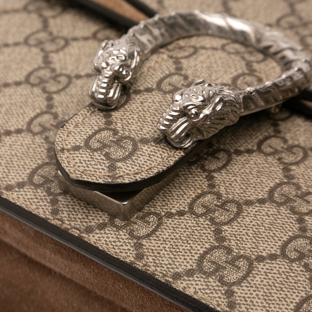 Dionysus Bag GG Coated Canvas Mini