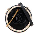 En Vogue Round Bag Crumpled Calfskin Small