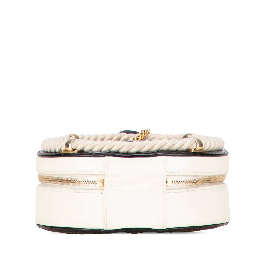 En Vogue Round Bag Crumpled Calfskin Small