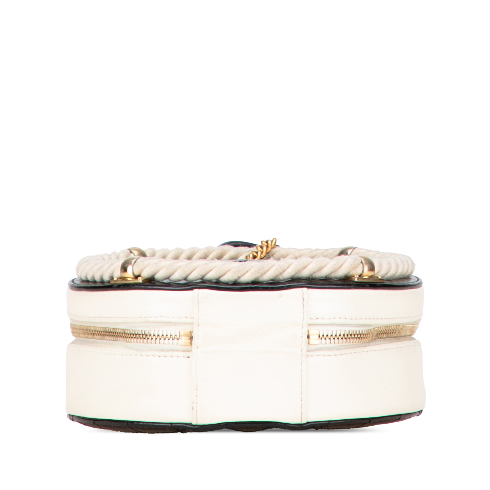 En Vogue Round Bag Crumpled Calfskin Small