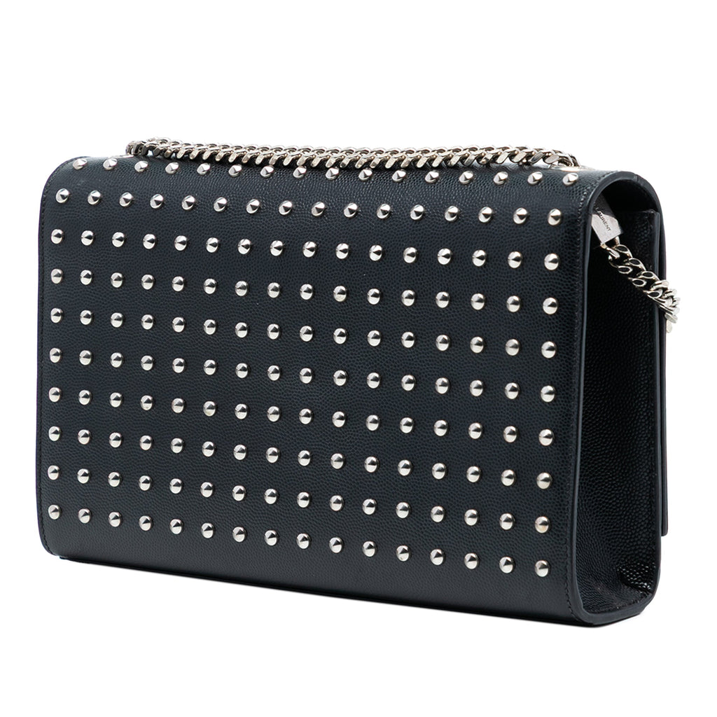 Classic Monogram Crossbody Bag Studded Leather Medium
