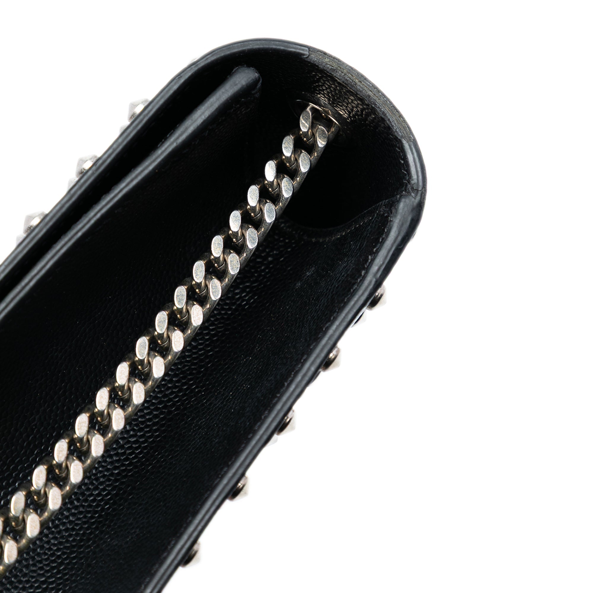 Classic Monogram Crossbody Bag Studded Leather Medium