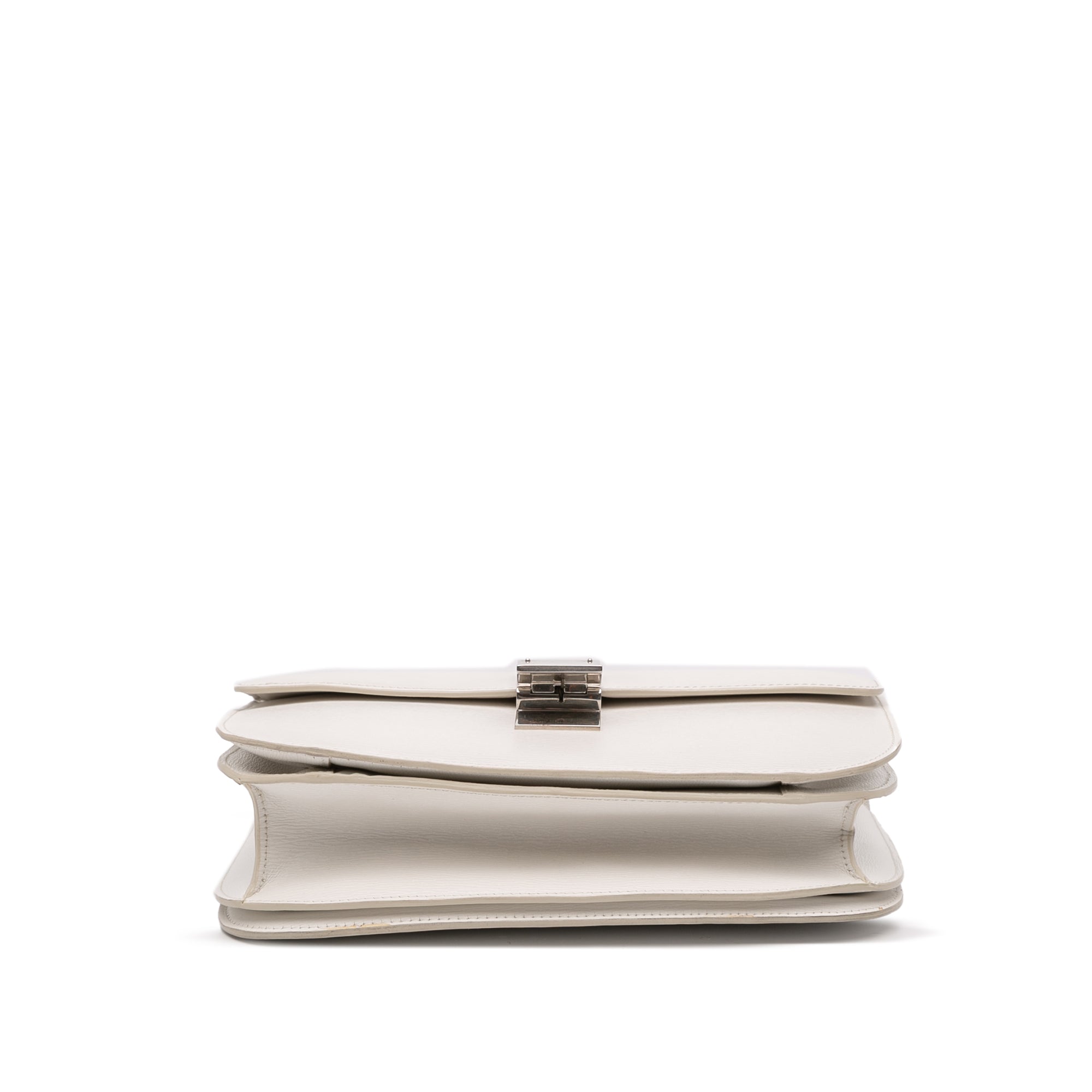 Classic Box Bag Grainy Leather Medium