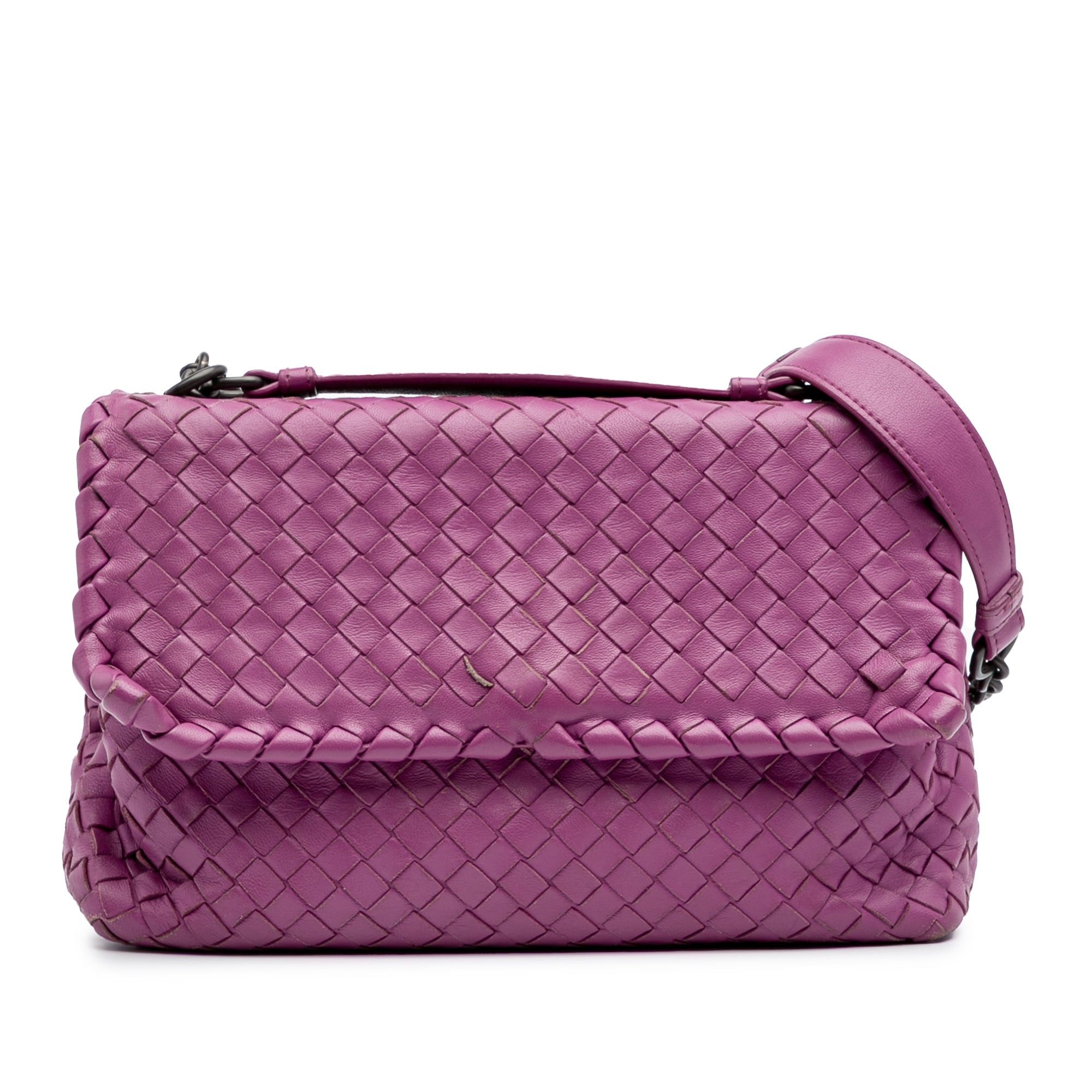 Olimpia Crossbody Bag Intrecciato Nappa Small