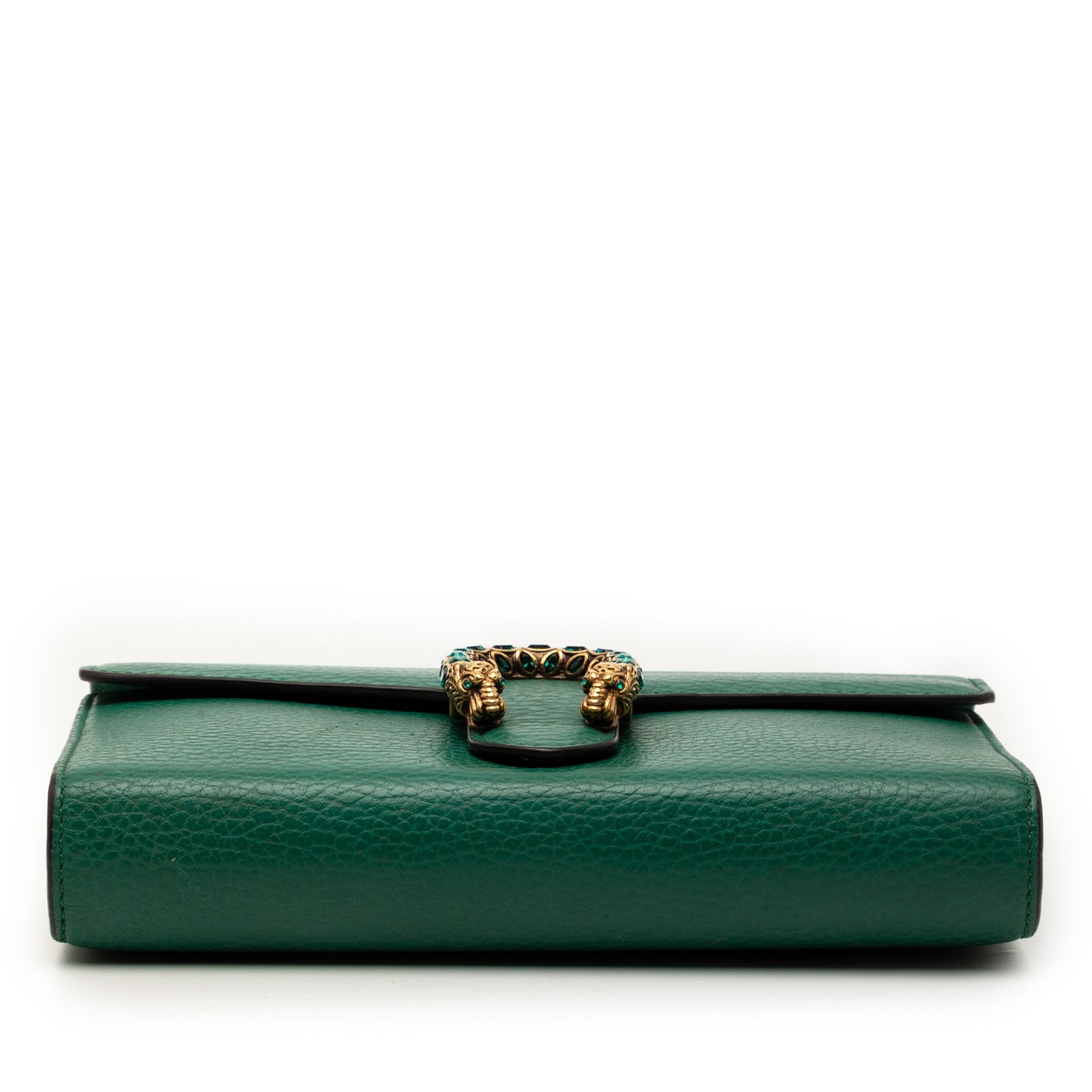 Dionysus Chain Wallet Leather with Embellished Detail Small