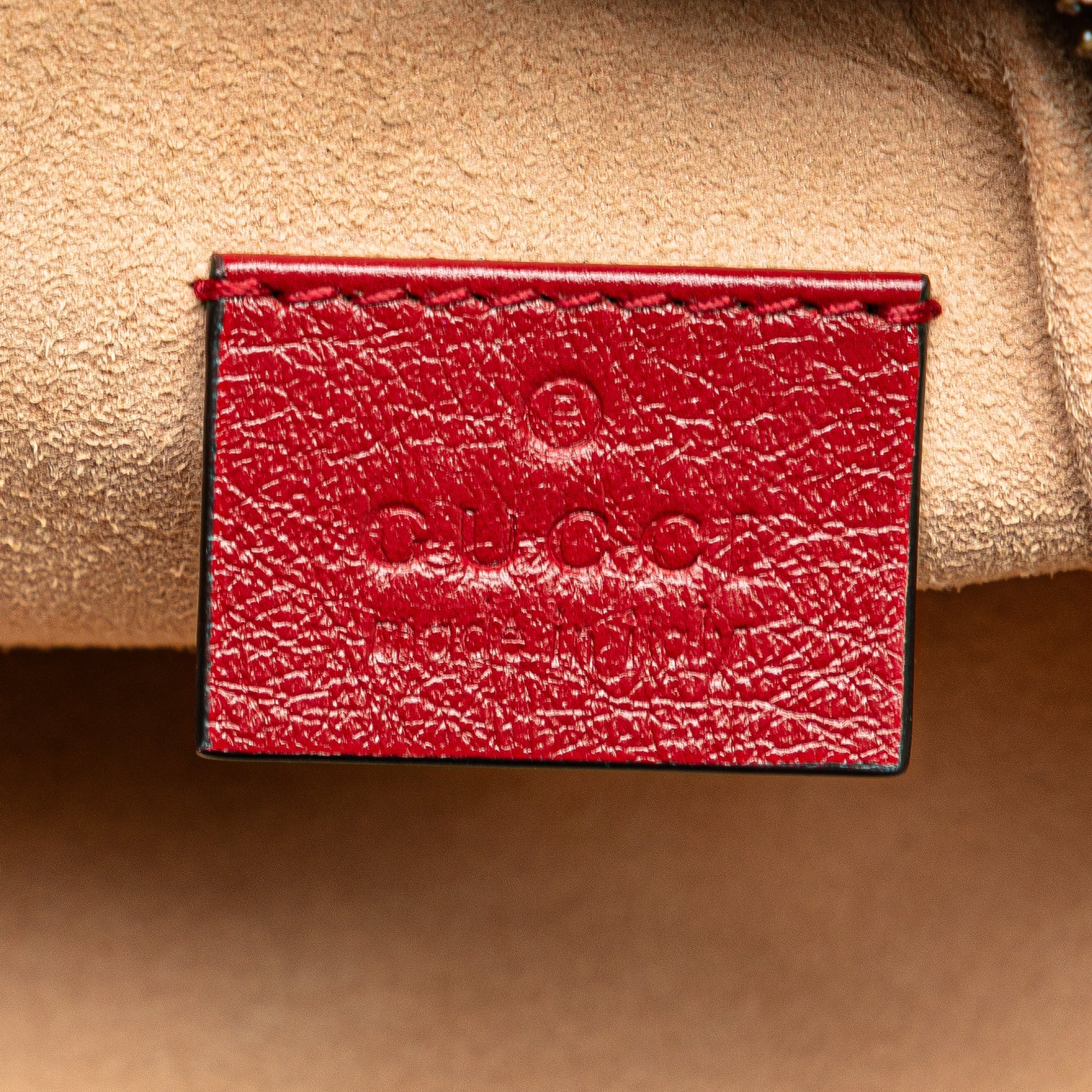 GG Marmont Double Zip Camera Bag Diagonal Quilted Leather Mini