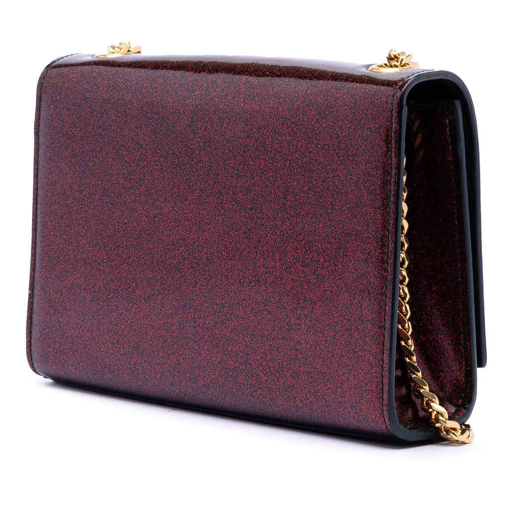 Classic Monogram Crossbody Bag Glitter Patent Small