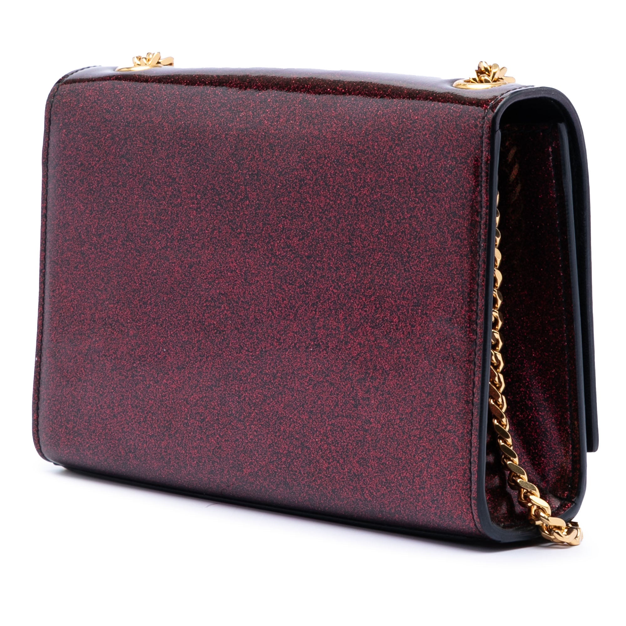 Classic Monogram Crossbody Bag Glitter Patent Small