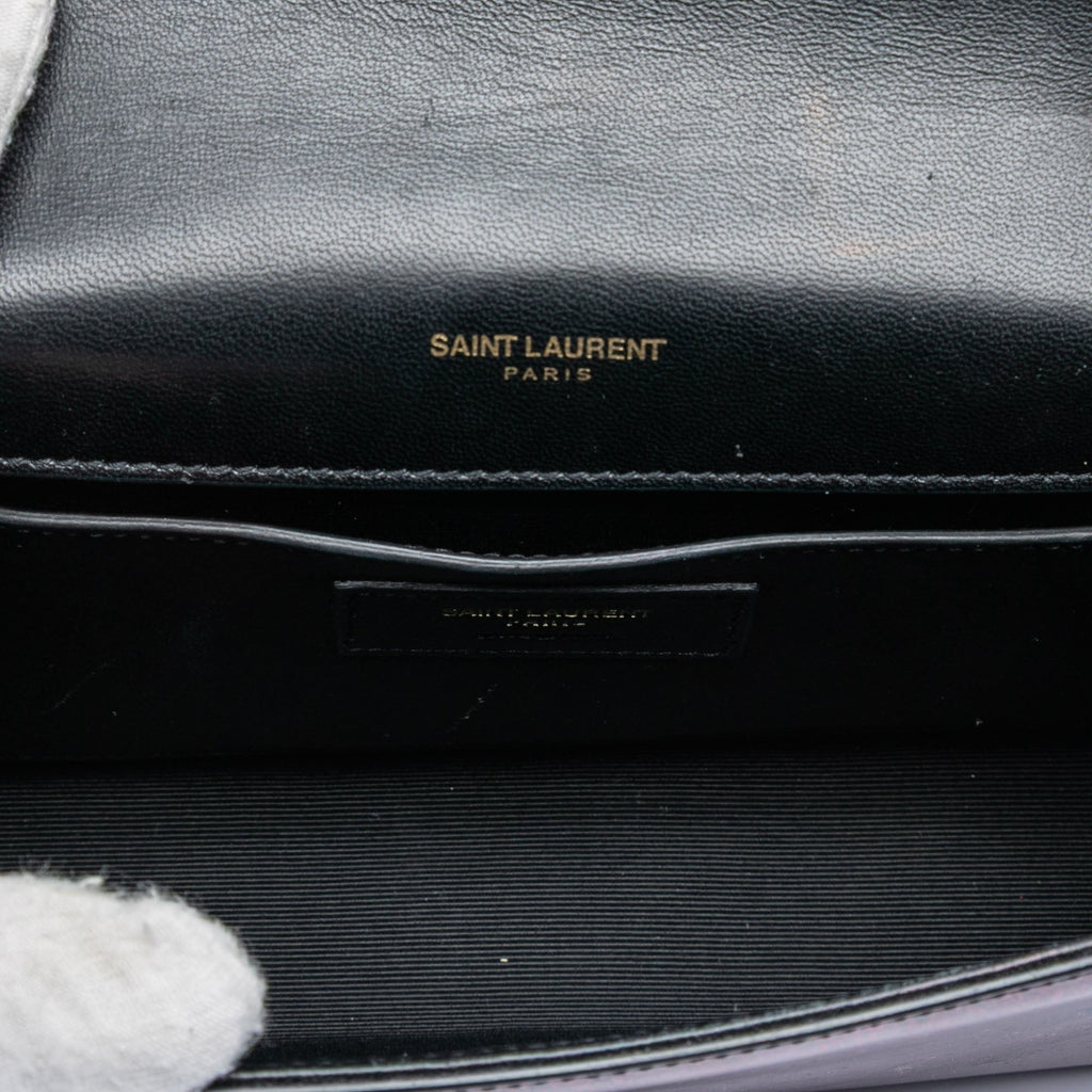 Classic Monogram Crossbody Bag Glitter Patent Small