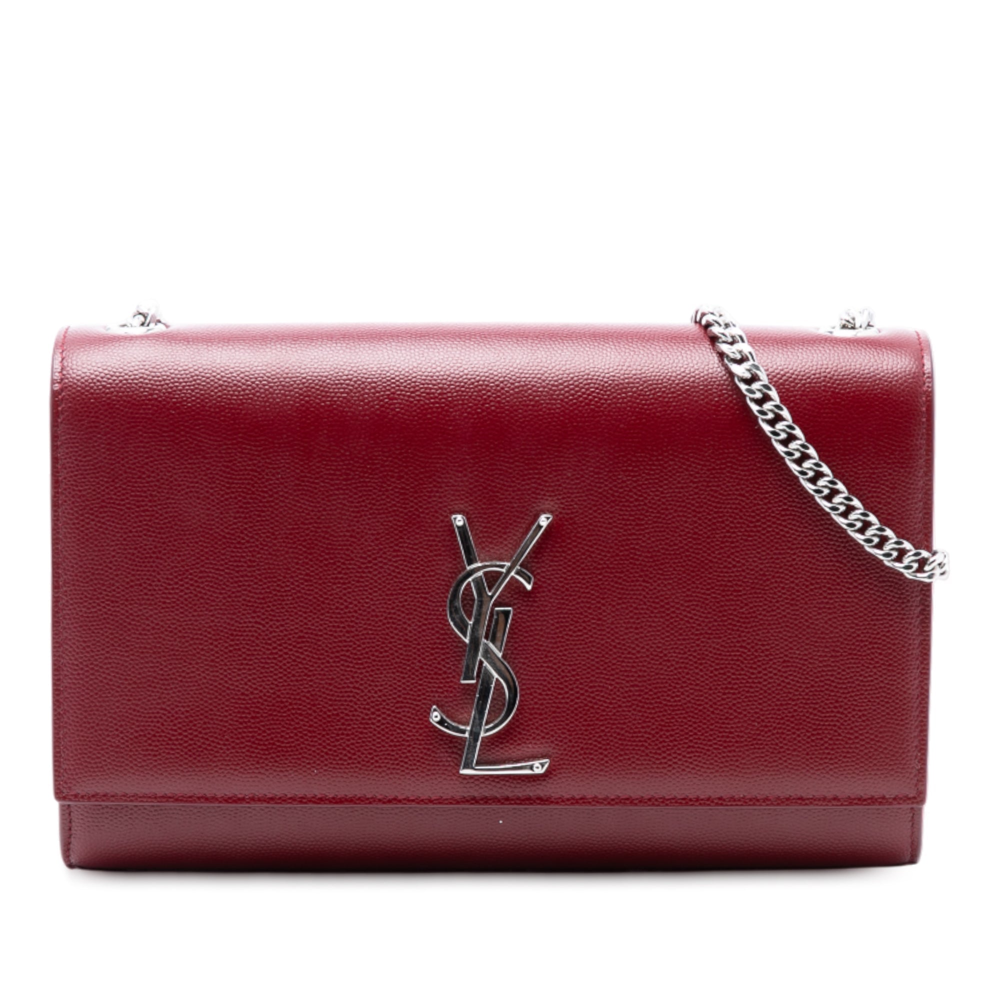 Classic Monogram Crossbody Bag Grainy Leather Medium