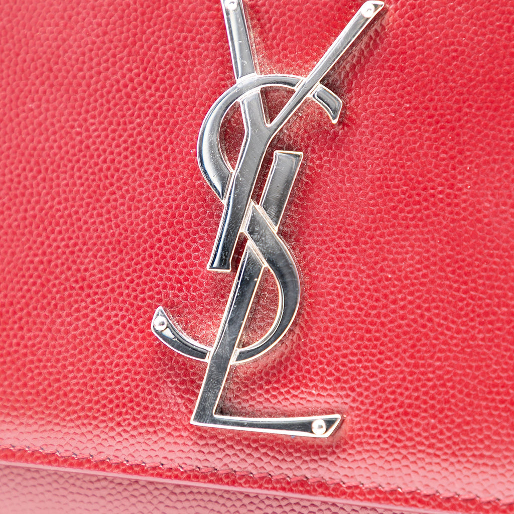 Classic Monogram Crossbody Bag Grainy Leather Medium