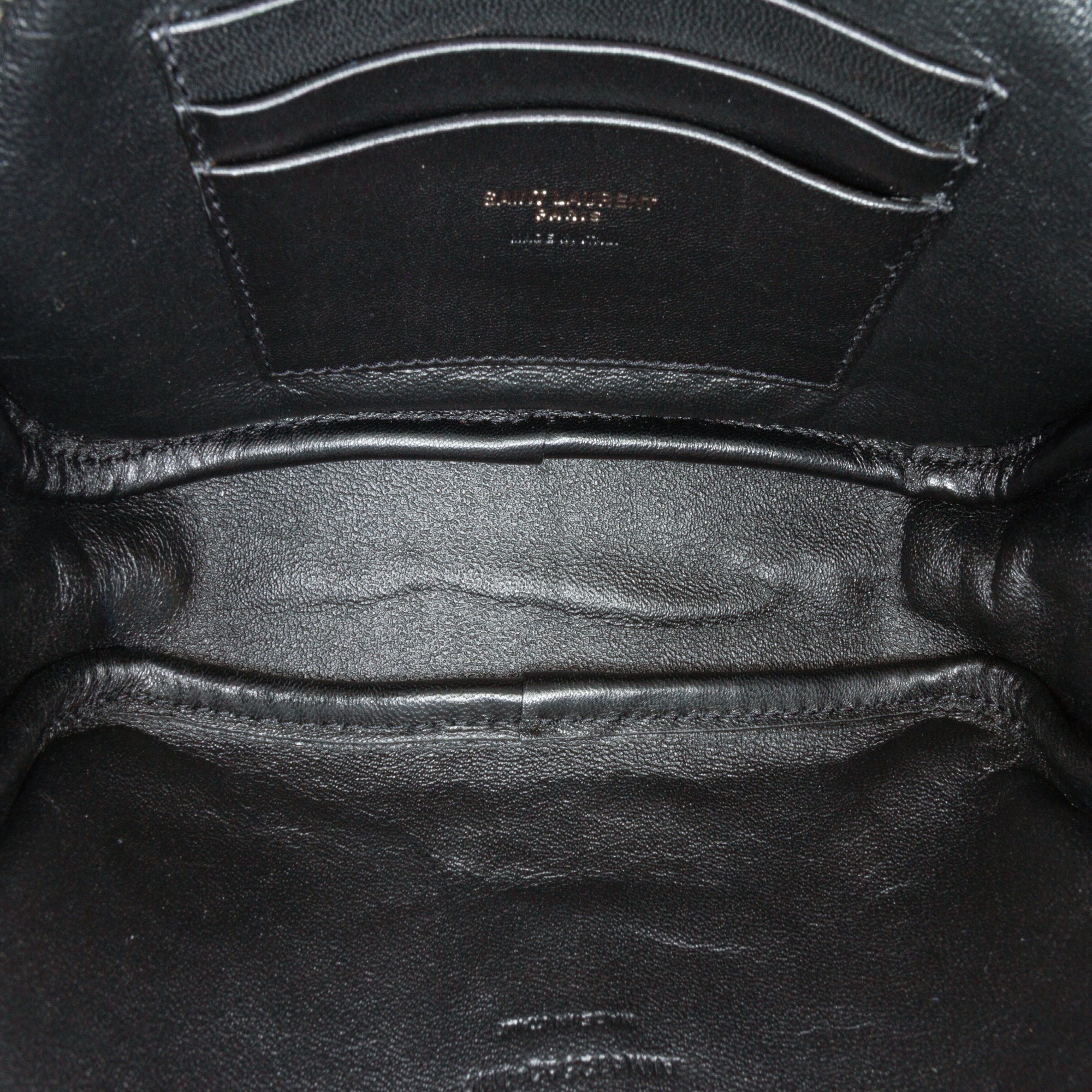 Lou Camera Bag Glitter Jacquard and Leather Mini