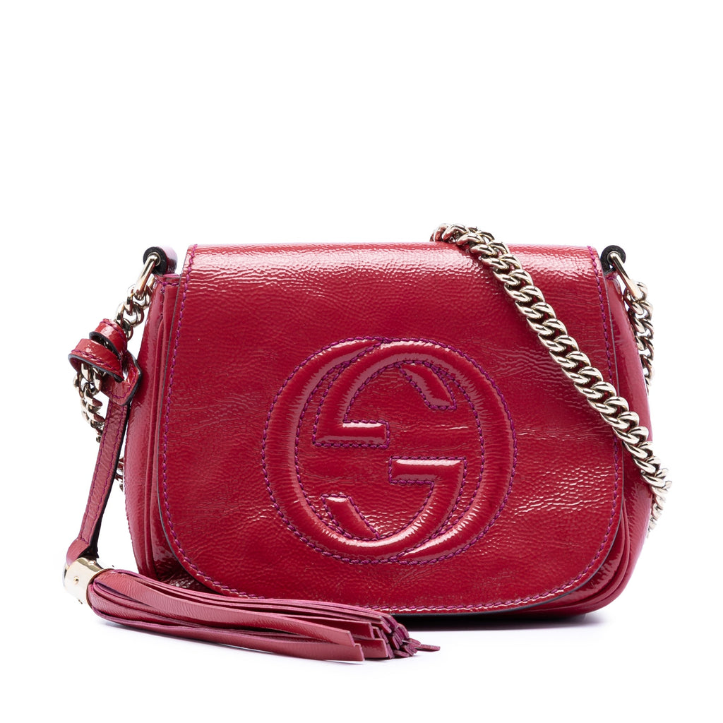 Soho Chain Crossbody Bag Patent Small