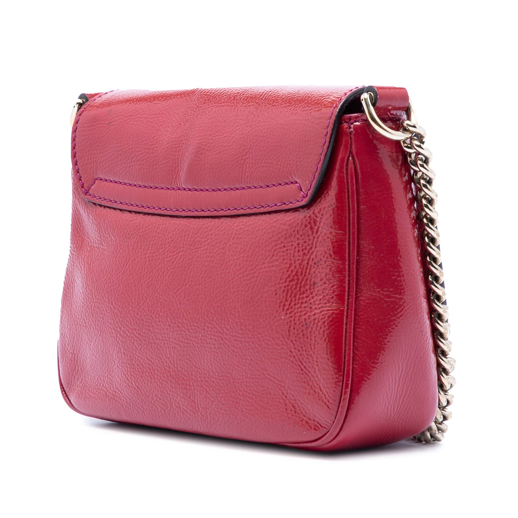 Soho Chain Crossbody Bag Patent Small
