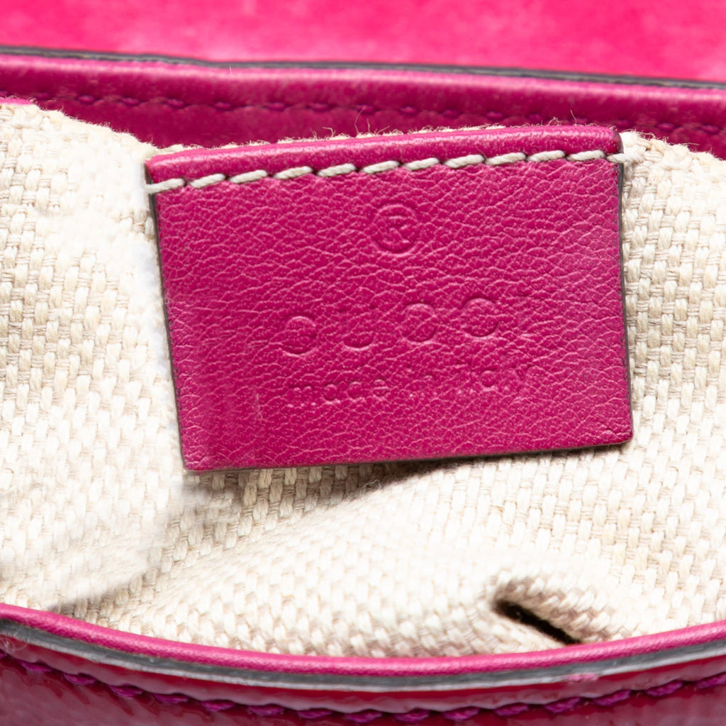 Soho Chain Crossbody Bag Patent Small