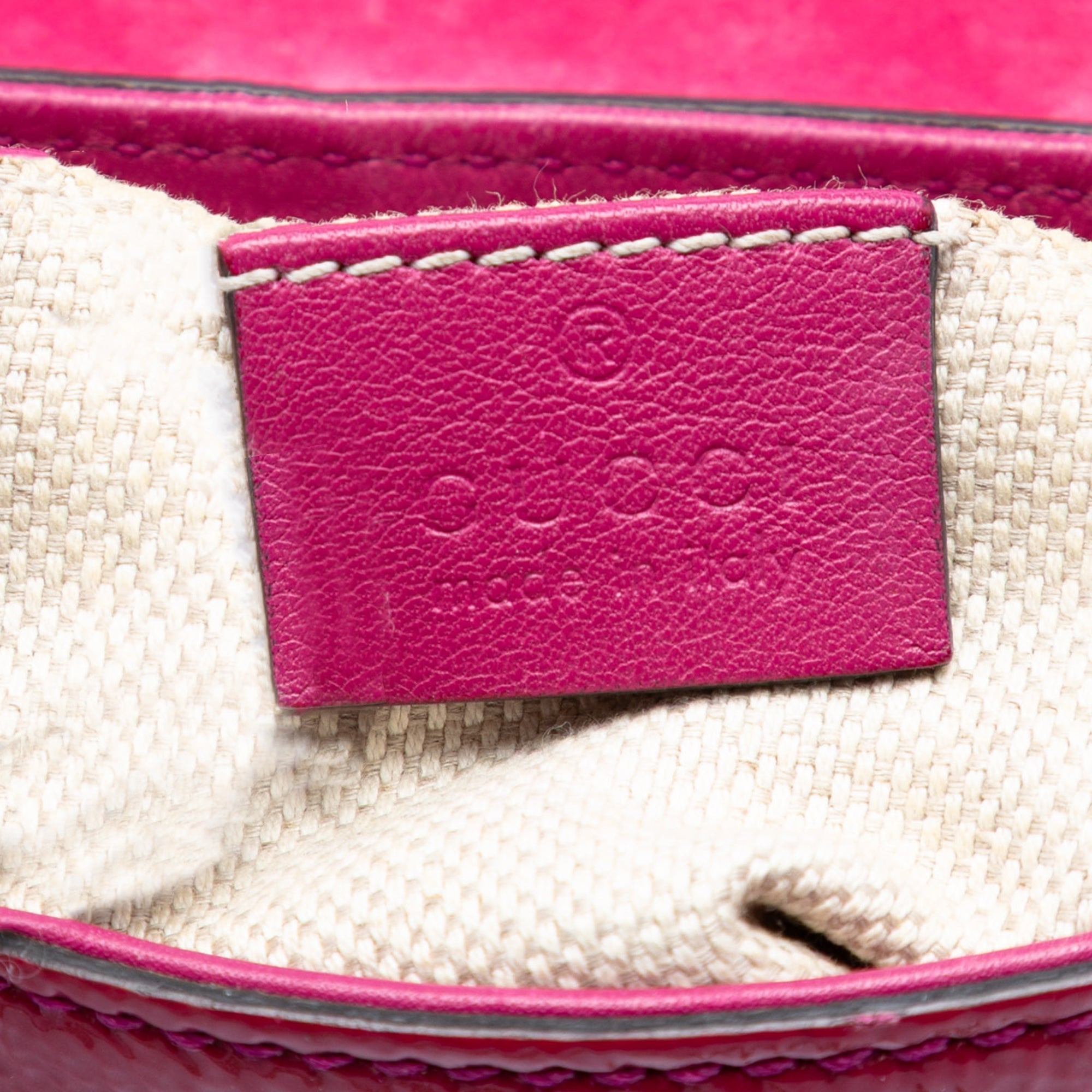 Soho Chain Crossbody Bag Patent Small