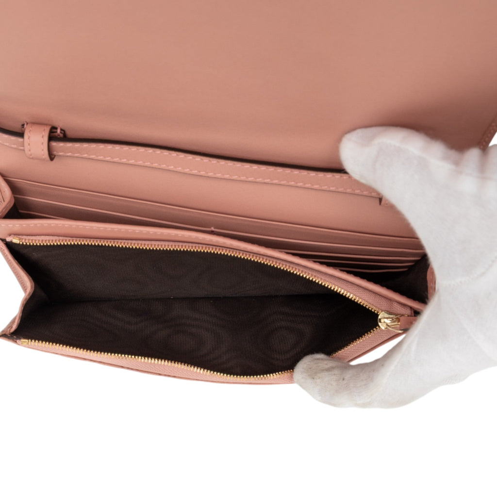 Wallet on Strap Microguccissima Leather
