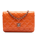 Wallet on Chain Quilted Caviar