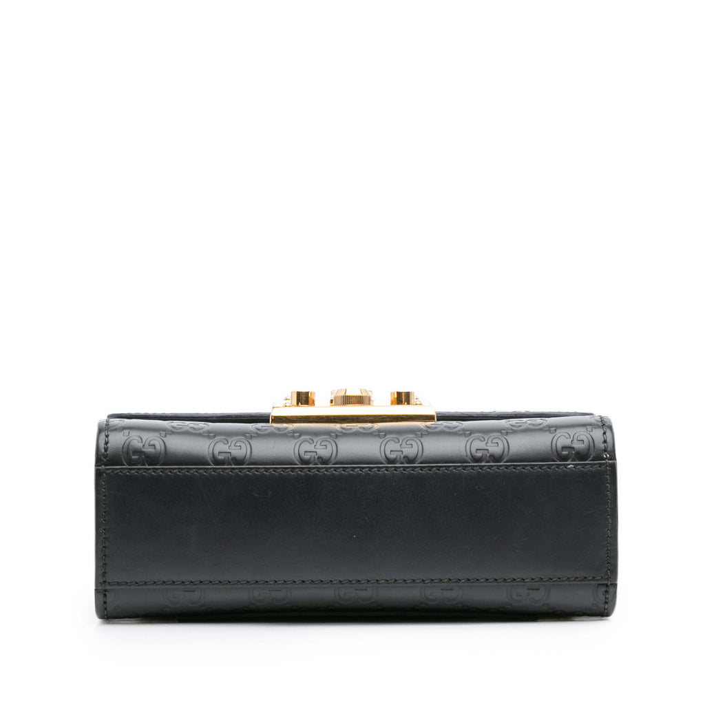 Padlock Shoulder Bag Guccissima Leather Small