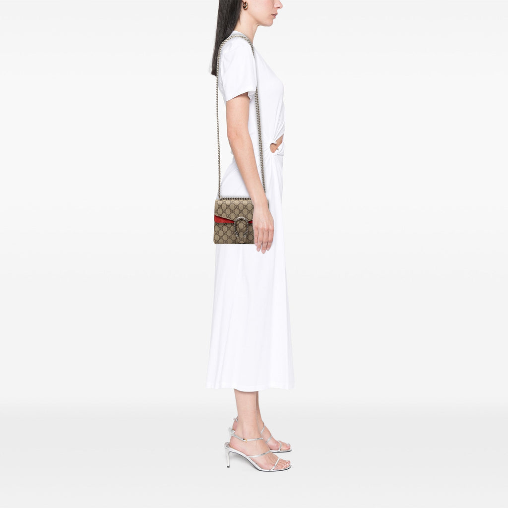 Dionysus Bag GG Coated Canvas Mini